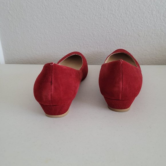Nisolo, Mendez Cranberry Flat Shoes, EUC, Size 10 - Picture 3 of 4